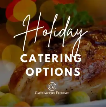 In charge of planning a Christmas gathering this year? Hurry and contact us today at Catering With Elegance to hear abou...